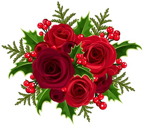 Christmas Roses Clipart 20 Free Cliparts Download Images On