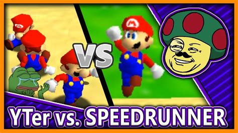 Mario 64 3 Youtuber Vs Speedrunner Youtube