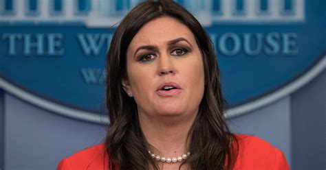 Sarah Huckabee Sanders Chunky Comment Draws Apology From La Times