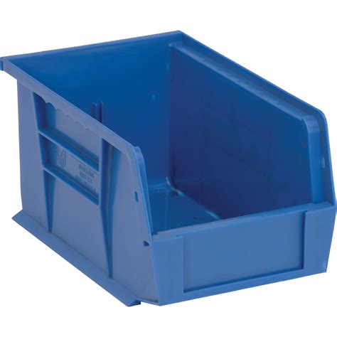 Three mesh bags help you sort and separate items and allow you to quickly see what's inside. Quantum Storage Heavy-Duty Ultra Stacking Bins — 9 1/4in ...