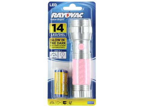 Rayovac Value Bright Led Glow In The Dark Flashlight