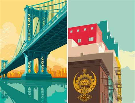 Artist Remko Heemskerks Graphic Urban Prints Are Inspired By His
