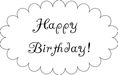 Happy Birthday Cards To Print And Sending Download Free Word