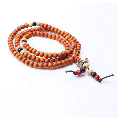 healing 108 beads natural rosewood tibetan mala ananta stones