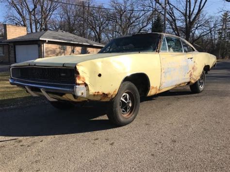 What will be your next ride? 1968 Dodge Charger 68 charger Factory Yellow High ...