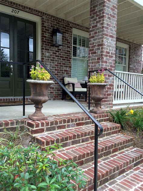 Diy Metal Porch Handrail From Amazon Porch Step Railing Exterior Stair