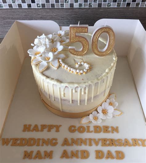 50th Wedding Anniversary Cakes Jenniemarieweddings
