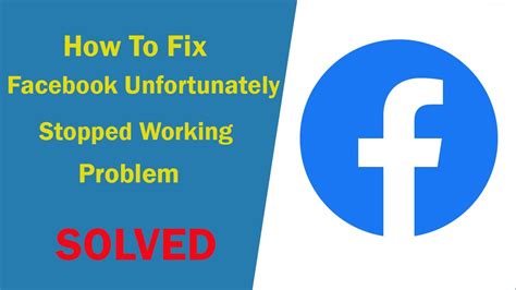 How To Fix Facebook Not Opening Working Problem Facebook