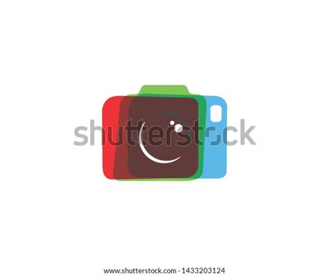 Creative Colorful Abstract Camera Logo Design Stock Vector Royalty