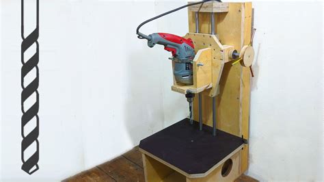 Diy Drill Press Machine How To Make A Homemade Drill Press Stand