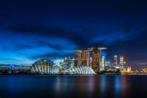 Wallpaper Id 253260 Singapore Night 4k Wallpaper Free Download