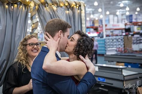 Couple Gets Married At Costco 2018 Popsugar Love And Sex Photo 8