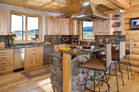 17 Amazing Log Cabin Kitchen Design To Inspire Your Homes