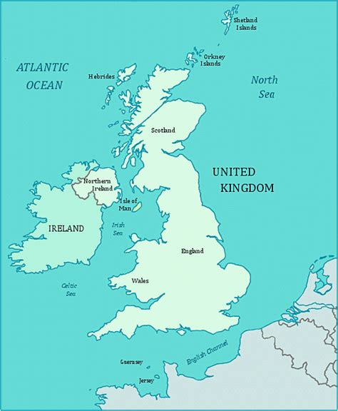 Map Of British Isles And Ireland Secretmuseum