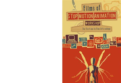 Poster Films Of Stop Motion Animation Workshop On Behance