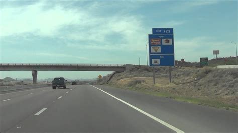 Arizona Interstate 17 South Mile Marker 230 To 220 5