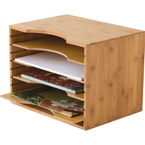 Free 2 Day Shipping Buy Lipper International Bamboo File Organizer