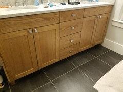 The characteristic features of this style of door are a square framed design with an inset flat centre panel. Shaker style cabinet doors with flat panel drawers?