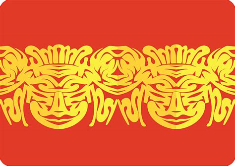 Chinese Mask Tattoos Illustrations Royalty Free Vector Graphics And Clip