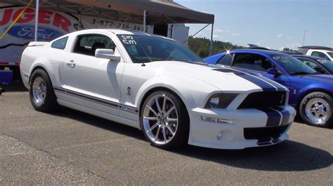 The 1969 gt350s and gt500s were largely styling modifications to a stock mustang. 2007 Ford Mustang Shelby-GT500 1/4 mile Drag Racing ...