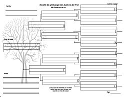 Imprimer votre arbre généalogique est l'une de vos premières préoccupation. Modele Arbre Genealogique Vierge 10 Generations Excel
