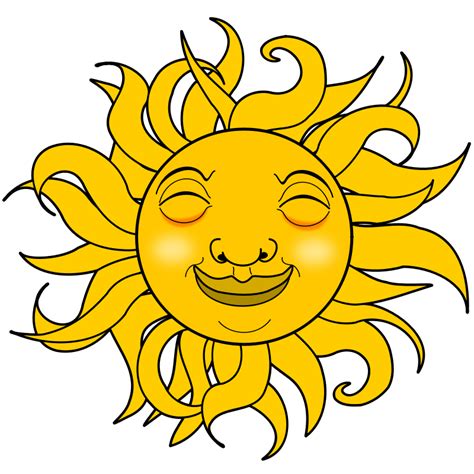 Animation Smile Cartoon Clip Art Cartoon Sun Image Png Download 800