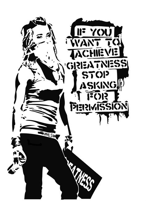Pin By Lukeb3000 On Stencils Banksy Quotes Graffiti Quotes Banksy