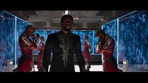 Black Panther Movie Clip Return From Civil War 2018 Marvel Movie Hd