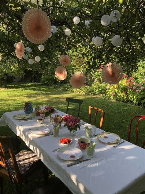 Gartenparty Deko And Tischdeko Die Schönsten Ideen