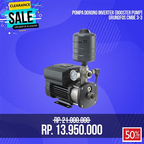 Pompa booster dirancang khusus untuk membantu pendistribusian air pada ketinggian tertentu atau pada jarak tertentu. Jual Mesin Pompa Air Pendorong Booster Pump Inverter ...