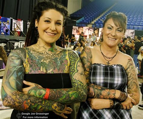 Heavily Tattooed Women 2 Flickr