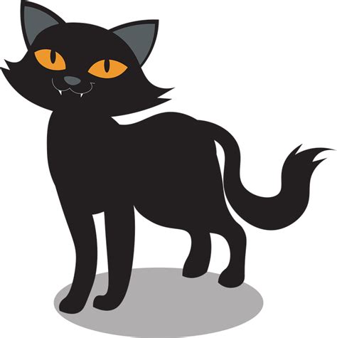 Halloween Cat Pet Black Free Vector Graphic On Pixabay