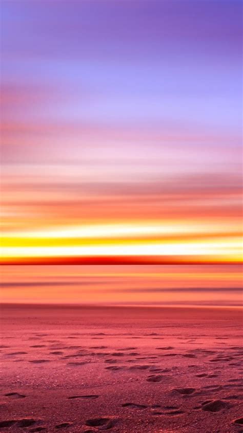 1080x1920 Clouds Horizon Sunset Nature Hd For Iphone 6 7 8