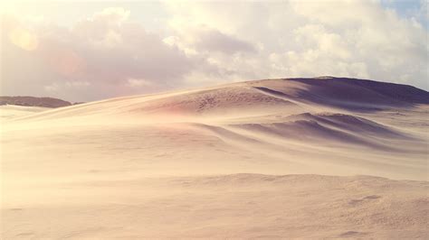 Wallpaper Landscape Nature Sand Clouds Desert Dune Plateau