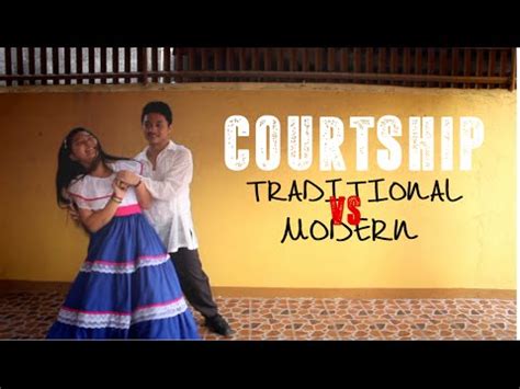 Courtship Traditional Vs Modern A Project In Tle Youtube