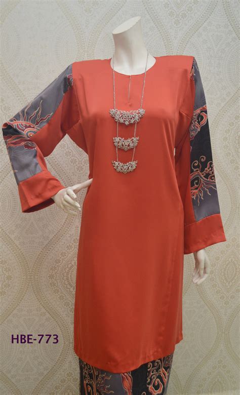 15 fesyen baju kurung corak batik, inspirasi top! BAJU KURUNG PAHANG HERITAGE BATIK EKSKLUSIF (HBE771 - HBE ...