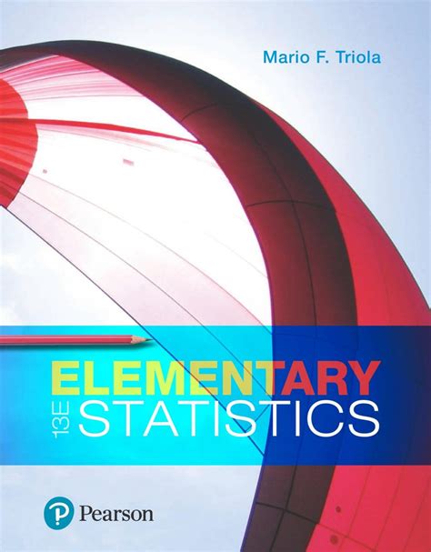 Pdf Elementary Statistics Mario F Triola 13th Edition El