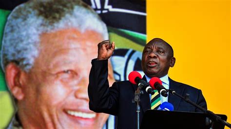 The crooks who steal money should go to jail. Cyril Ramaphosa Speech / South Africa S New President To ...