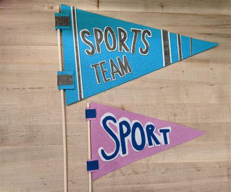 Sports Pennant 6 Steps With Pictures Instructables