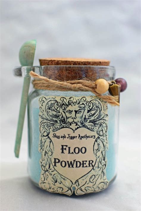 Harry Potter Floo Powder Label Floo Powder Harry Potter Wiki