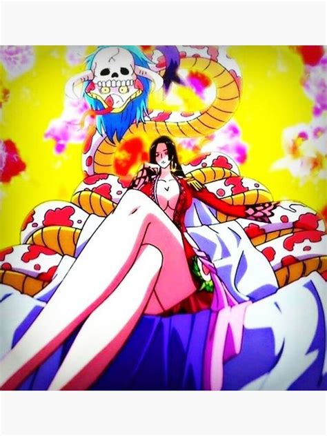 Boa Hancock One Piece Poster For Sale By Elyonkoo Redbubble