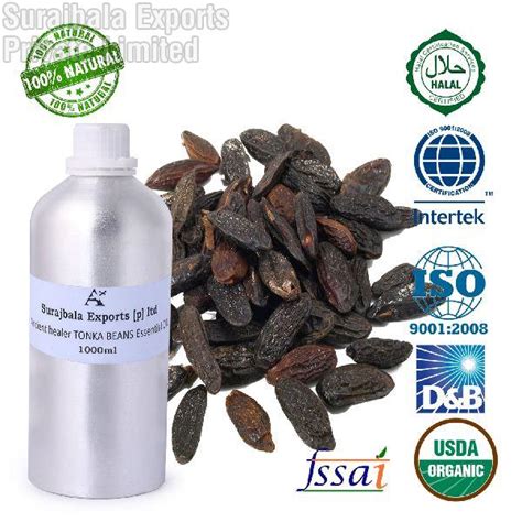 Tonka Bean Essential Oil For Aromatherapy Medicine Use Personal Care Certification Iso