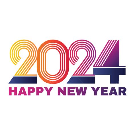 Happy New Year 2024 Date Vector Happy New Year New Year 2024 Date New Year Png And Vector