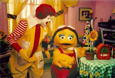 It S Ronald Mcdonald And Birdie The Early Bird In The Opening Scene From 1994 S International