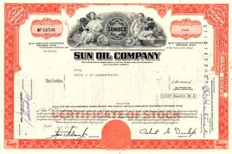 Sun Oil Company Now Sunoco New Jersey 1971