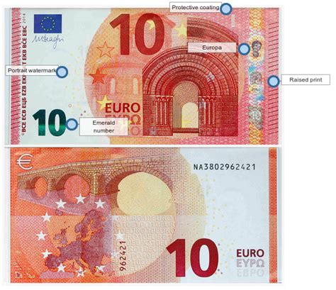 The New 10 Euro Note Euro And Note