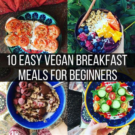 10 Easy Vegan Meals For Beginners Breakfast The Friendly Fig