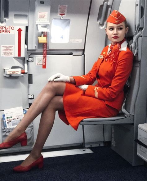 【russia】 Aeroflot Russian Airlines Cabin Crew アエロフロート・ロシア航空 客室乗務員 【ロシア】 Air Hostess Uniform