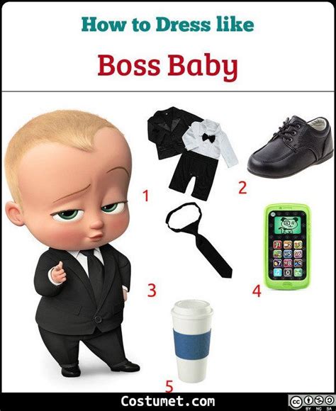 Baby Boss Costume For Cosplay And Halloween 2022 Boss Baby Costume