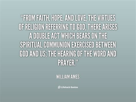 Quotes About Faith Hope And Love Quotesgram